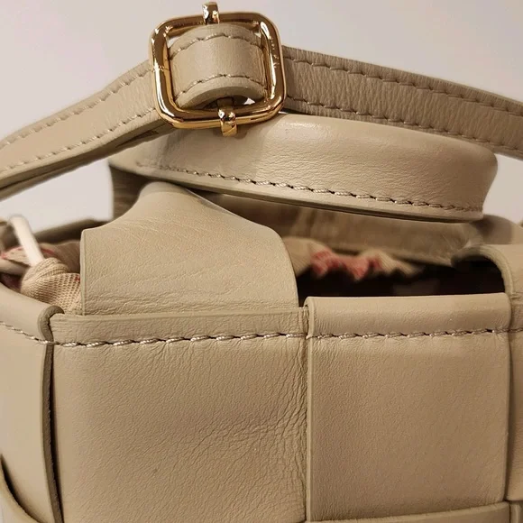 Persaman New York Italy Made Selma Genuine Leather Tiny Tote/Shoulder Bag NWOT - Picture 15 of 16